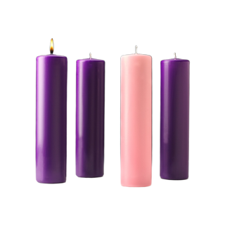 Church Advent Candles