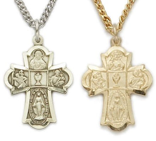 SM-0659 First Communion 5-Way Medal Pendant
