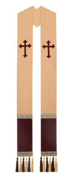 814GA Stole with Tassels