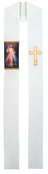 8409A Stole - Divine Mercy