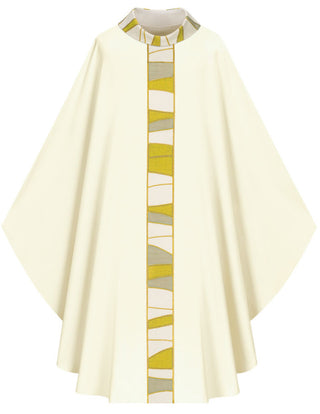SLB5176-Chasuble-White