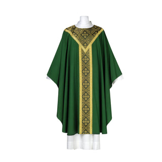 Chasuble with Ornate Plain Neckline - Saxony - 101-0315
