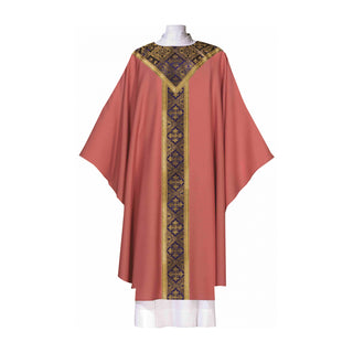 Chasuble with Ornate Plain Neckline - Saxony - 101-0315