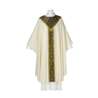 Chasuble with Ornate Plain Neckline - Saxony - 101-0315