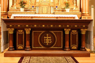 DH-AL-SH01 Altar - Red Oak