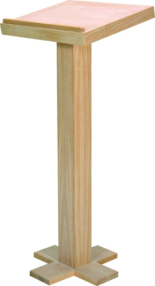 Lectern Unfinished 20"W x 16"D x 45"H - 1060