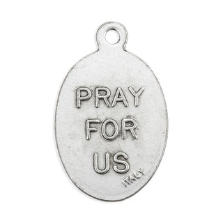 Infant of Prague - 1" Oxidized Silver Metal - Pack of 25 - 1086-107