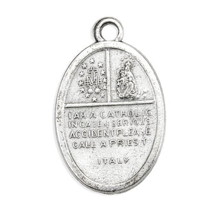 Crucifixion - 1" Oxidized Silver Metal - Pack of 25 - 1086-145