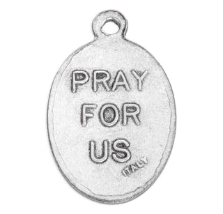 Our Lady of Perpetual Help - 1" Oxidized Silver Metal - Pack of 25 - 1086-208/615