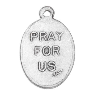 St. Aloysius - 1" Oxidized Silver Metal - Pack of 25 - 1086-402