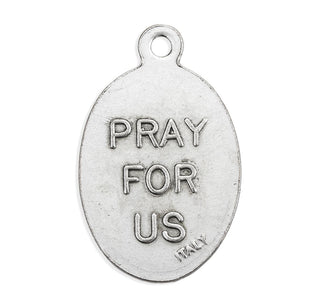 St. Andrew - 1" Oxidized Silver Metal - Pack of 25 - 1086-404