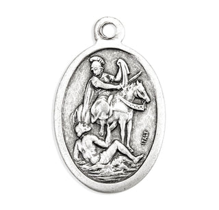 St. Martin Caballero - 1" Oxidized Silver Metal - Pack of 25 - 1086-494
