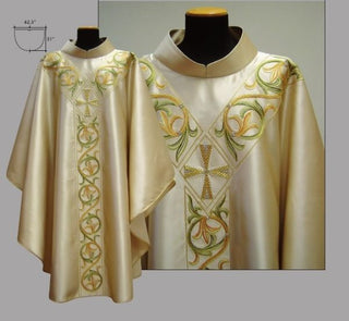 1097-01 Faille (Fine 100% Wool) Chasuble