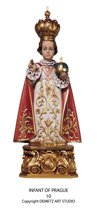 WOOD CARVED INFANT OF PRAGUE