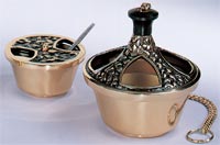 1101-123 Censer & Boat