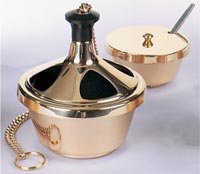 1102-123 Censer & Boat