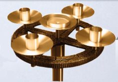 1103-176 Advent Wreath