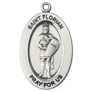 St Florian Sterling Silver Medal - 11034SS/20S