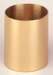 7/8" - 10/24 High Polish Bronze Candle Socket - 1105-184ABZ