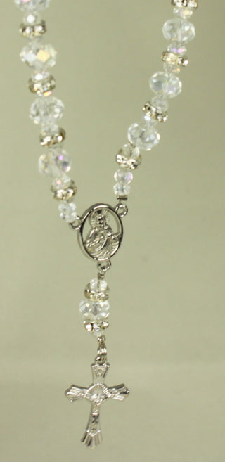 26-1126-01 Crystal Bead Auto Rosary