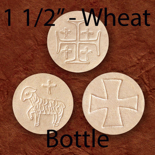 CAV112WWBT 1 1/2 Whole Wheat Altar Breads w/Multiple Symbols