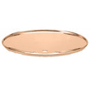 3 1/2" Satin Bronze Bobeches Lipped Edge - 1150-184ASBZ