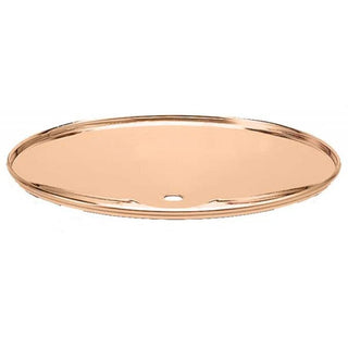 3 1/2" Satin Brass Bobeches Lipped Edge - 1150-184ASBR