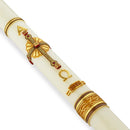 A RADIANT TRUTH 2 1/2" X 44" PASCHAL CANDLE - 11A77