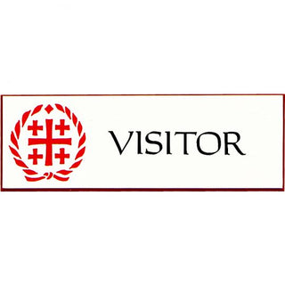VISITOR BADGE - 1200-BADGE
