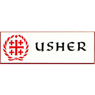 USHER BADGE - 1201-USHER-BADGE