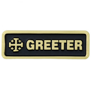 JERUSALEM GREETER BADGE - 1208-GREETER-BADGE