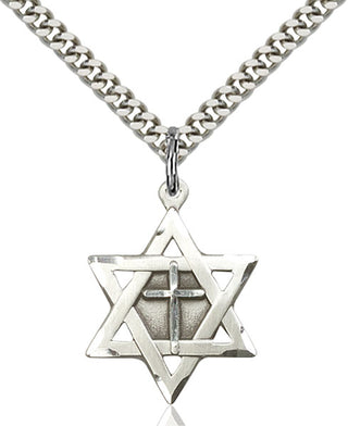 1210Y STAR OF DAVID w/ CROSS
