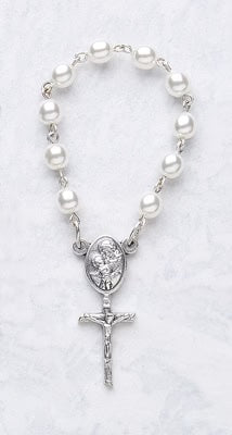 122/WH One Decade Pearl Rosary