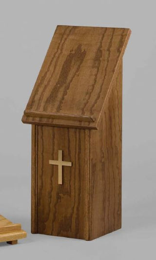 Book Of Gospels Stand, Oak - ZZ1233