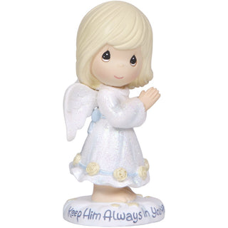 Keep Him Always In Your Heart” Resin Figurine - 124404