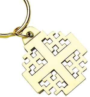 125-K Jerusalem Cross