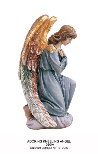 Adoring Kneeling Angels Arms Crossed - 1260/A