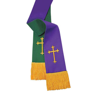 Oxford Reversible Pulpit Stole - OXFORD-MR