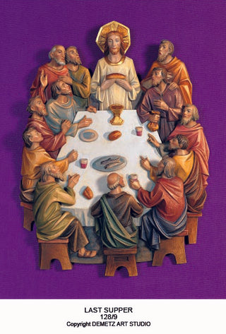 LAST SUPPER STATUE - 128-9