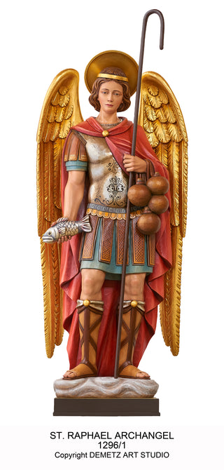 ST. RAPHAEL THE ARCHANGEL STATUE - 1296-1