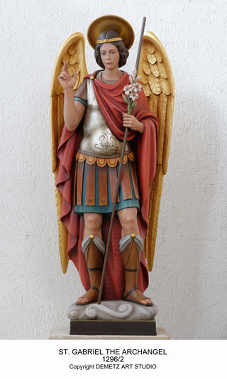 ST. GABRIEL THE ARCHANGEL STATUE - 1296-2