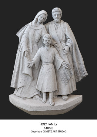 HOLY FAMILY STATUE - 140-28