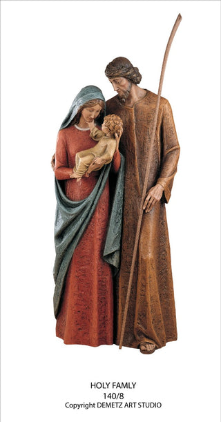 HOLY FAMILY STATUE - 140-8