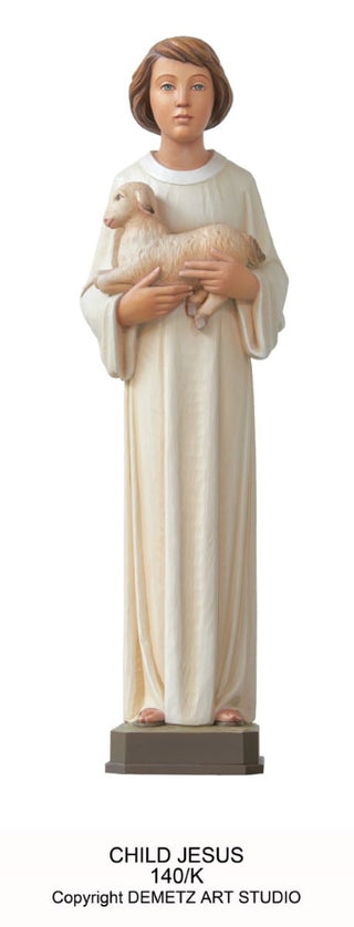 WOOD CARVED HOLY CHILD STATUE