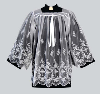 1415X Embroidered Nylon Surplice