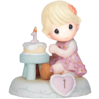 Growing In Grace Age 1 Blonde Girl Figurine - 142010