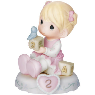 Growing In Grace Age 2 Blonde Girl Figurine - 142011