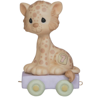 Wishing You Grr-Eatness, Age 7, Bisque Porcelain Figurine - 142027