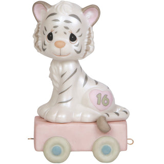 16 And Feline Fine, Age 16, Bisque Porcelain Figurine - 142036