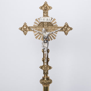 H-5RSC Processional Cross, Brass